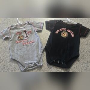 MLS Baby 3/6 Month One Piece Bodysuit Soccer Bundle. Excellent Condition